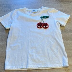 Lola and the boys size 12 cherry tee nwot